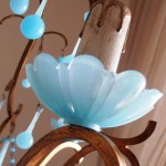 Birdcage Chandelier Macaroni beads