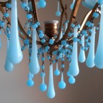 Vintage Birdcage Chandelier Murano