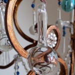 Florence chandelier, Murano drops