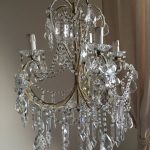 vintage crystal chandelier