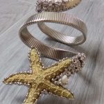 shell and starfish tieback