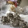 set of 6 luxury napkin rings