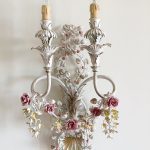 Italian wrought iron sconce