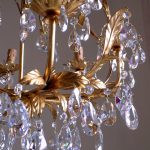gold chandelier Asfour crystals