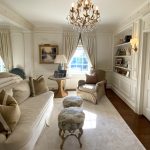 gold leaf birdcage chandelier