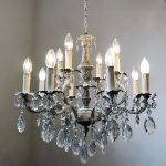 Italian vintage crystal chandelier