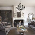 shabby chic chandelier for living room