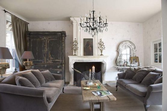 shabby chic chandelier for living room