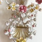 wrought iron Italian luxury sconce