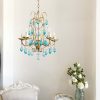 rare Murano glass drops chandelier