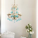rare Murano glass drops chandelier