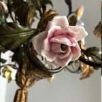 porcelain roses chandelier