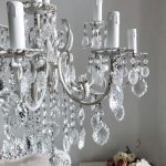 vintage crystal chandelier