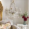 Italian antique beaded chandelier