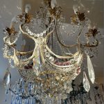 Italian beaded chandelier