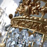 bronze empire chandelier