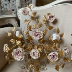 Italian sconces floral