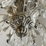 Italian silver chandelier