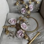 wrought iron bathroom set